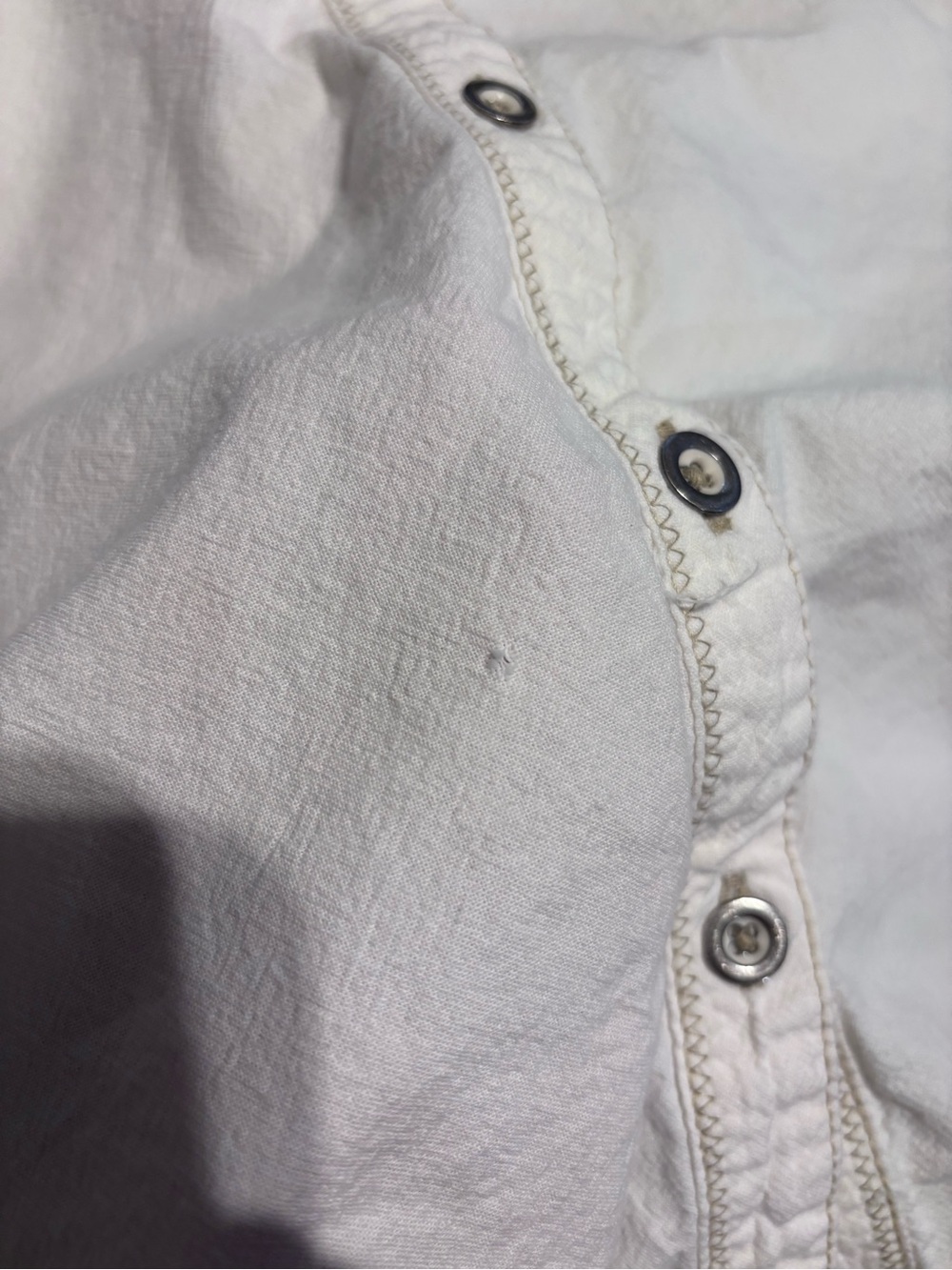 Free People Oversized Oxford Dreams Cotton Button-Up Shirt Size XS - Picture 9 of 9